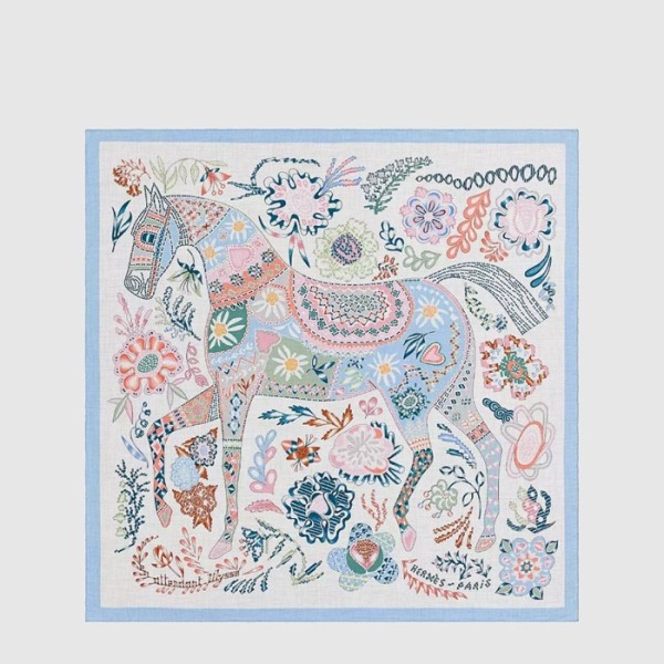 에르메스 여성 웨이팅 포 율리시스 숄 - Hermes Womens En Attendant Ulysse shawl - acc8218x