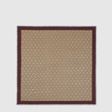 구찌 여성 GG 프린트 홀스빗 실크 숄 - Gucci Womens GG Print Horsebit Silk Shawl - acc8228x