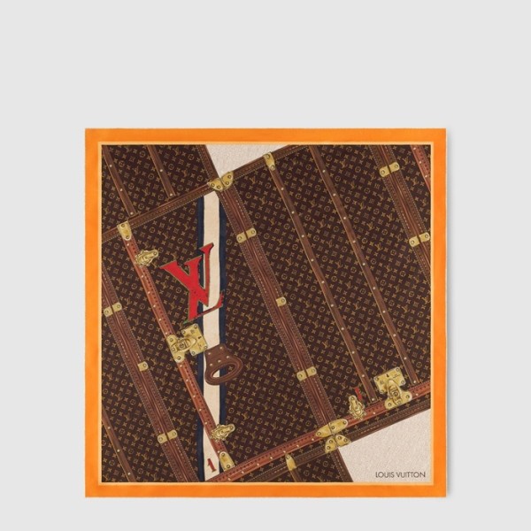 루이비통 여성 타임 트렁크 스퀘어 스카프 - Louis vuitton Womens Time Trunk Square Scarf - acc8229x
