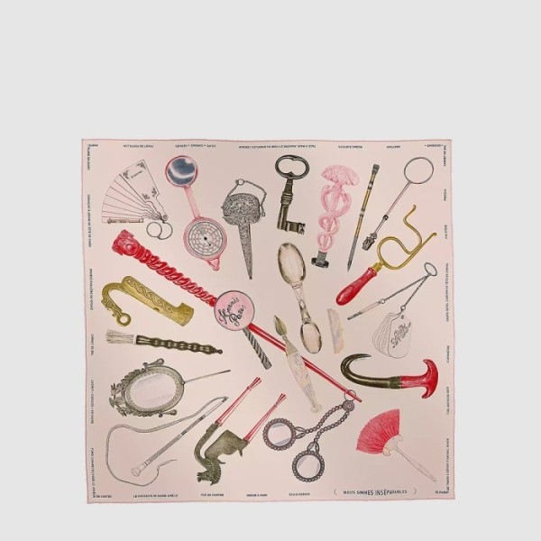 에르메스 여성 누 쏨 앙쎄빠라블 스카프 - Hermes Womens Nous Sommes Inseparables Scarf - acc8243x