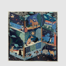 에르메스 여성 르 리브르 데소프 숄 - Hermes Womens Le Livre dEsope Shawl - acc8250x