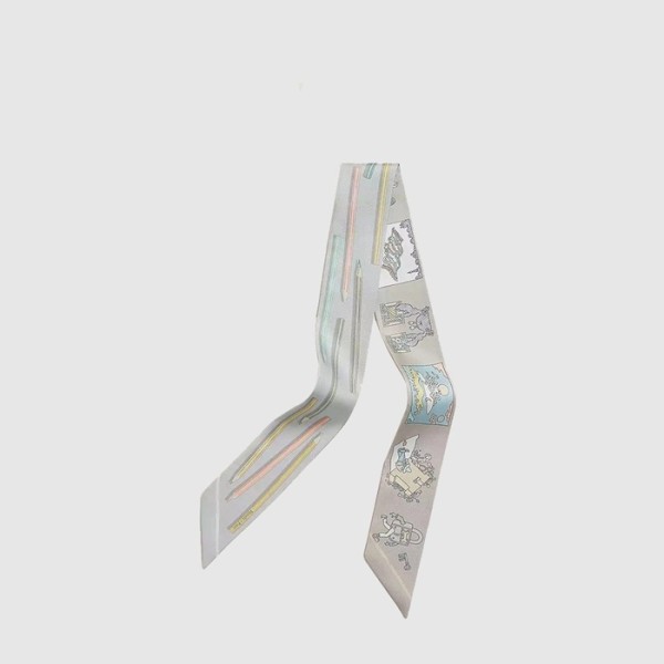 에르메스 여성 아 보스 크레용 에 까레 리브레 트윌리 - Hermes Womens A Vos Crayons et Carre Libre Twilly - acc8267x