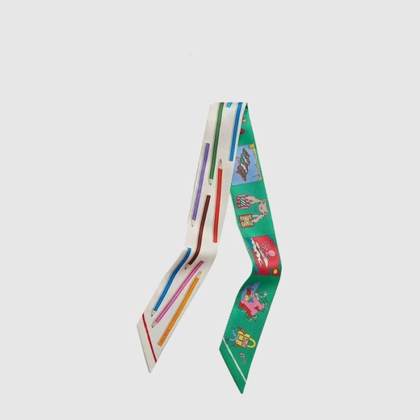 에르메스 여성 아 보스 크레용 에 까레 리브레 트윌리 - Hermes Womens A Vos Crayons et Carre Libre Twilly - acc8268x