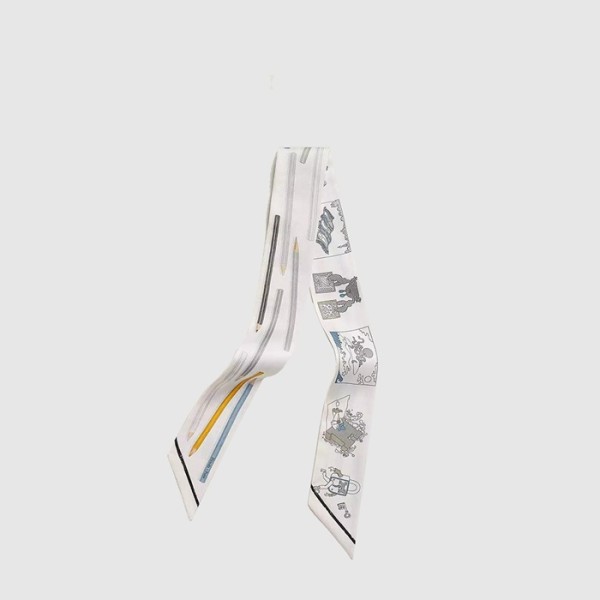 에르메스 여성 아 보스 크레용 에 까레 리브레 트윌리 - Hermes Womens A Vos Crayons et Carre Libre Twilly - acc8269x