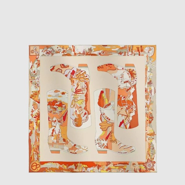 에르메스 여성 보테스 스토리 스카프 - Hermes Womens Bottes Story scarf - acc8271x