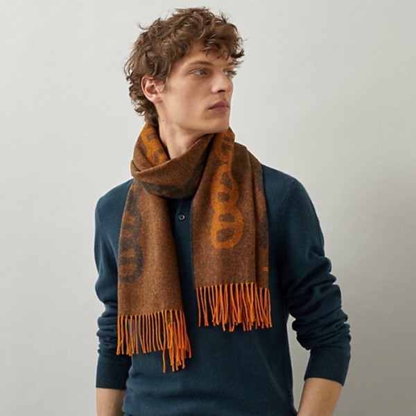 에르메스 남성 체인 머플러 - Hermes Mens Chain Muffler - acc5957x