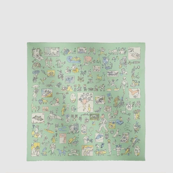 에르메스 여성 까르 리브르 스카프 - Hermes Womens Carre Libre scarf - acc8305x