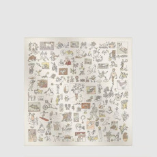 에르메스 여성 까르 리브르 스카프 - Hermes Womens Carre Libre scarf - acc8307x