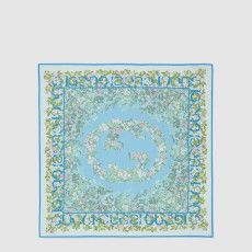 구찌 여성 프린트 실크 까레 - Gucci Womens Printed Silk Carré - acc8346x