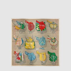 에르메스 여성 뚜 앙 셀 스카프 - Hermes Womens Tous en Selle scarf - acc8348x