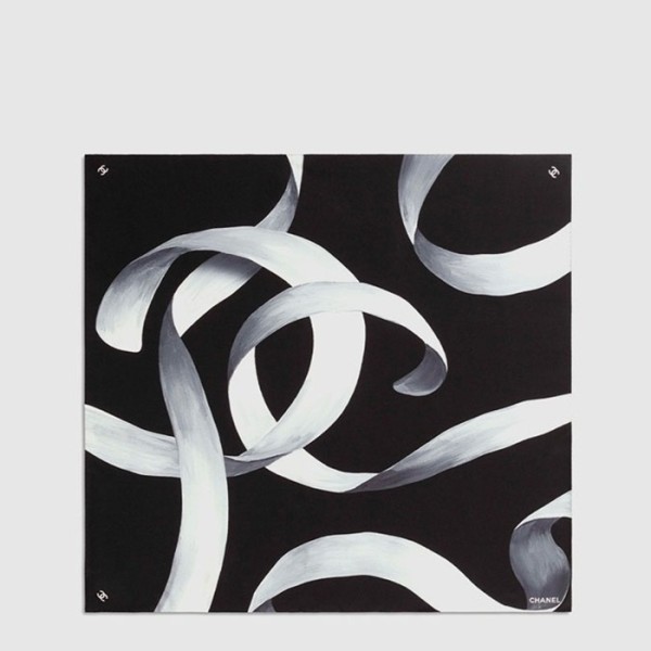 샤넬 여성 스퀘어 스카프 - Chanel Womens Square Scarf - acc8356x