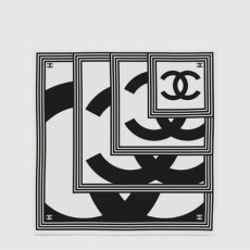샤넬 여성 CC 로고 스퀘어 스카프 - Chanel Womens CC Logo Square Scarf - acc8362x