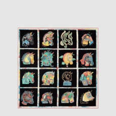 에르메스 여성 슈발로스코프 스카프 - Hermes Womens Chevaloscope scarf - acc8657x