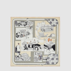 에르메스 여성 콩포르 앙 오토모빌 스카프 - Hermes Womens Confort en Automobile scarf - acc8658x