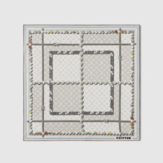 루이비통 남성 댄디 모노그램 실크 스퀘어 - Louis vuitton Mens Dandy Monogram Silk Square - acc7415x