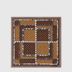 루이비통 남성 댄디 모노그램 스퀘어 스카프 - Louis vuitton Mens Dandy Monogram Silk Square Scarf - acc8231x