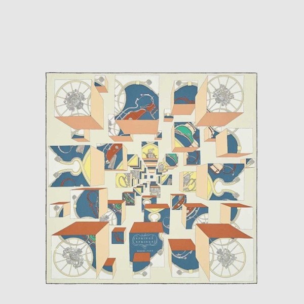 에르메스 여성 스프링스 스카프 - Hermes Womens Springs Springs scarf - acc8667x