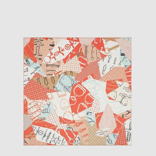 에르메스 여성 레 쁘티 빠삐에 데르메스 스카프 - Hermes Womens Les Petits Papiers scarf - acc8671x