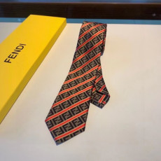 FENDI   MENS  NECKTIE BROWN  -  펜디 남성용 넥타이 브라운 FEN0001N