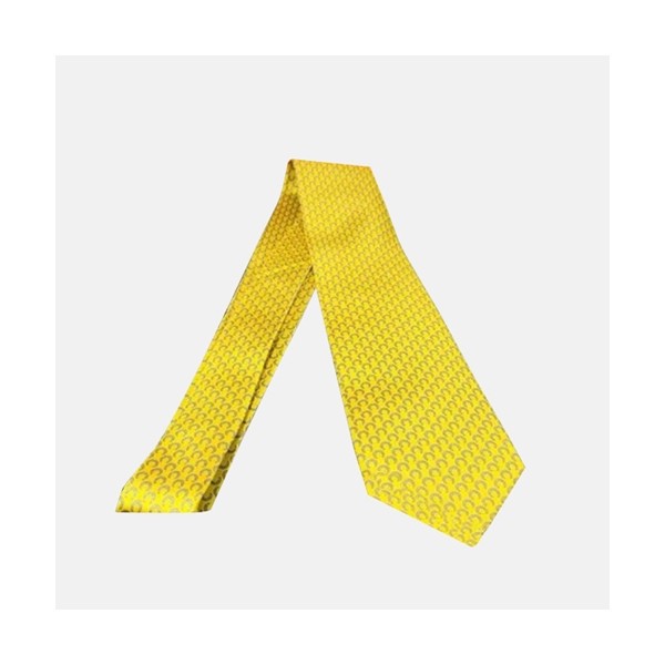 HERMES  MENS  NECKTIE  YELLOW  - 에르메스 남성용 넥타이 옐로우