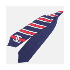 CHANEL  MENS  NECKTIE  NAVY  -  샤넬 남성용 넥타이 네이비