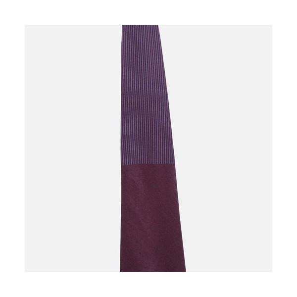 LANVIN   MENS  NECKTIE BROWN  -  랑방 남성용 넥타이 브라운