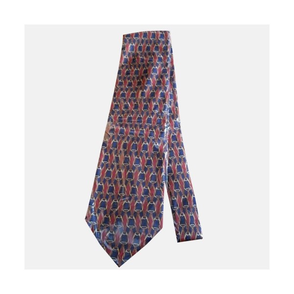 FENDI  MENS  NECKTIE  NAVY  -  펜디 남성용 넥타이 네이비