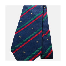 BURBERRY  MENS  NECKTIE  NAVY - 버버리  남성용 넥타이 네이비