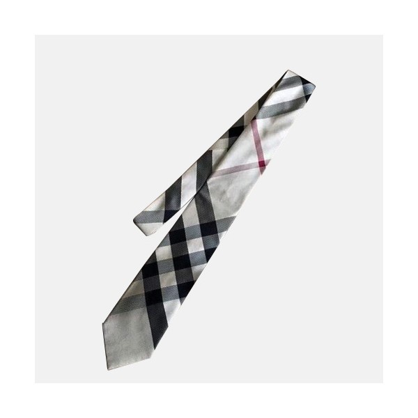 BURBERRY  MENS  NECKTIE BROWN  -  버버리 남성용 넥타이 브라운- Bu00001