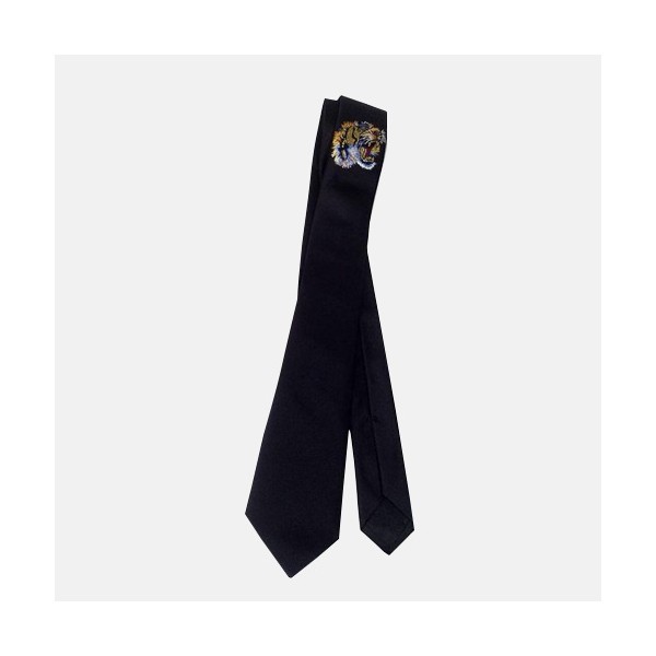 GUCCI  MENS  NECKTIE  BLACK  - 구찌  남성용 넥타이 블랙
