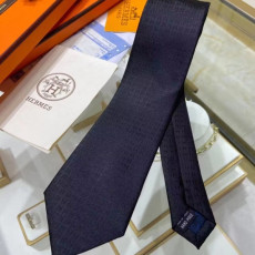 Hermes  MENS  NECKTIE   NAVY  -  에르메스 남성용 넥타이  HM0001