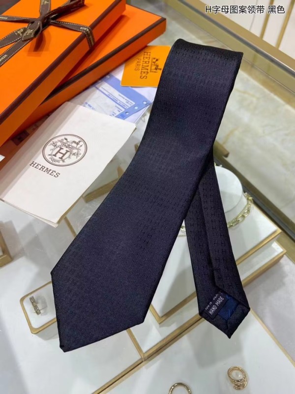 Hermes  MENS  NECKTIE   NAVY  -  에르메스 남성용 넥타이  HM0001