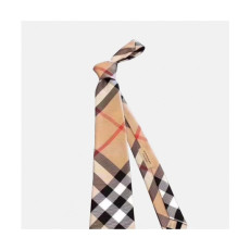BURBERRY  MENS  NECKTIE BROWN  -  버버리 남성용 넥타이 브라운 BU0005