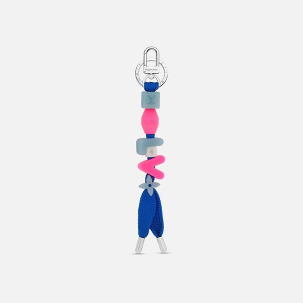 루이비통 남성 플레이 키 홀더 앤 백 참 MP3458 【매장-90만원대】 - Louis vuitton Mens Blue Key Ring - acc234x