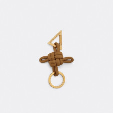 보테가베네타 남/녀 브라운 키링 - Bottega Veneta Unisex Brown Key Ring - acc369x