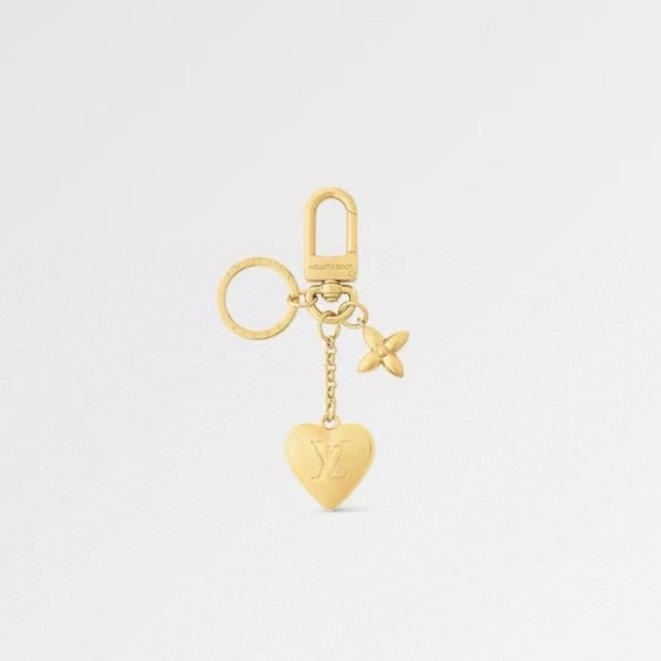 루이비통 여성 새틴 하트 백 참 & 키 홀더 - Louis vuitton Womens Satin Heart Bag Charm & Key Holder - acc5420x