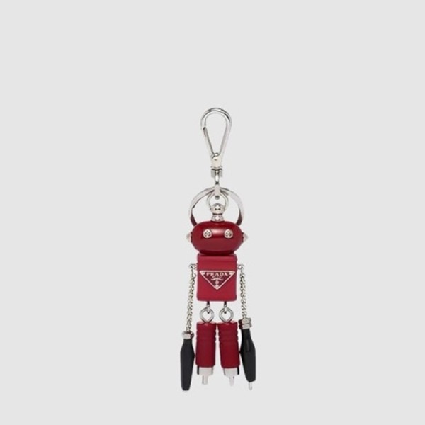 프라다 남/녀 로봇 사피아노 가죽 백 참 - Gucci Unisex Robot Saffiano Leather Bag Charm - acc7600x