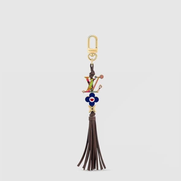 루이비통 남/녀 LV X TM LV 블룸 슈퍼플랫 키 홀더 M02462 - Louis vuitton Unisex LV X TM LV Bloom Superflat Key Holder - acc8130x