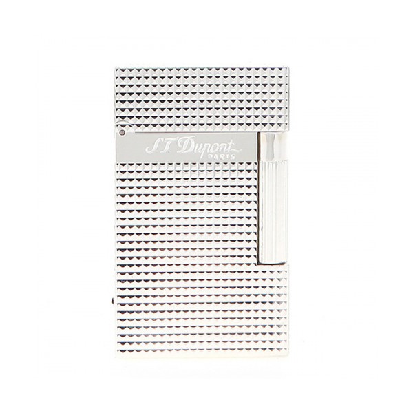 듀퐁] 라인2 실버 라이터 dp0010d - S.T.Dupont Line2 Silver Lighter