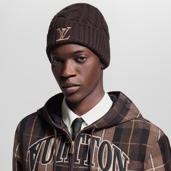 루이비통 남성 온리 LV 미니 케이블 비니 - Louis vuitton Mens Only LV Mini Cable Beanie - acc6198x