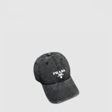 프라다 남/녀 베이스볼 캡 - Prada Unisex Baseball Cap - acc7347x