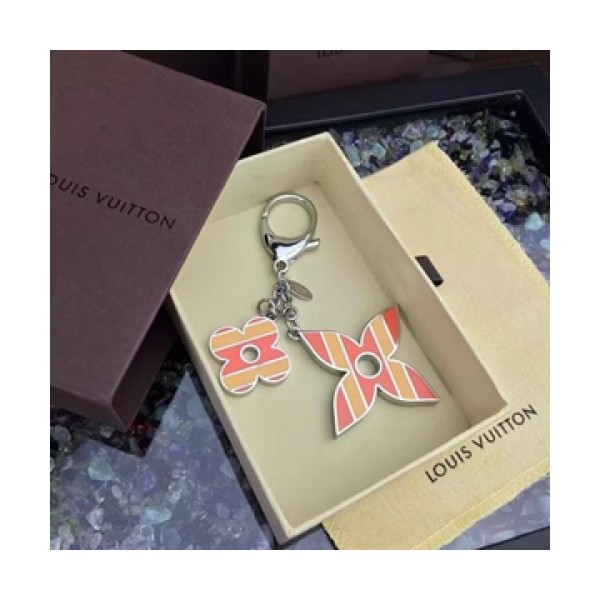 LouisVuitton bag charm- 루이비통 스트라이프 플라워 백 참 Lou0051.컬러(오렌지)