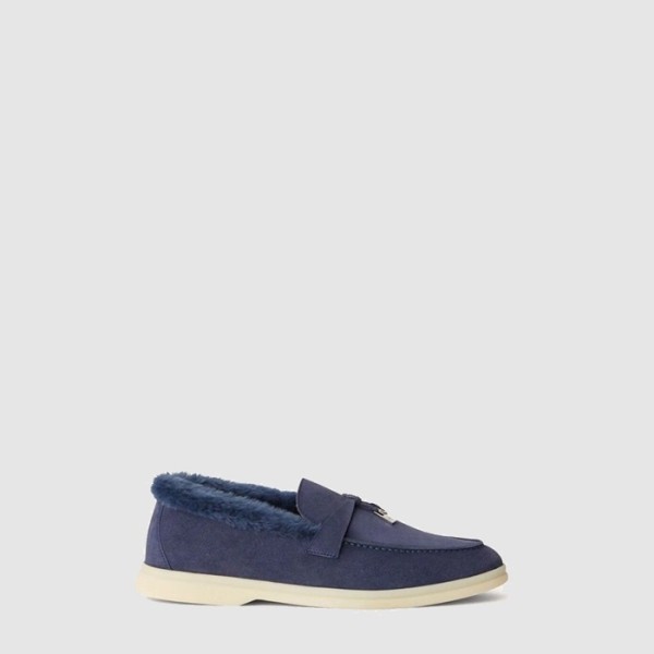 로로피아나 남/녀 썸머 참스 워크 로퍼 - Loro Piana Unisex Summer Charms Work Loafer - lps8630x