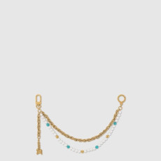 루이비통 남/녀 펄 체인 벨트 백 참 - Louis vuitton Unisex Pearls Chain Belt Bag Charm - acc7452x