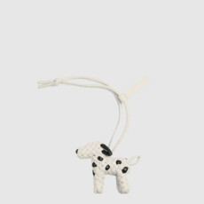 보테가 베네타 남/녀 인트레치오 키링 고양이 라임스톤 - Bottega veneta Unisex Intrecchio Keychain Cat Limestone Bag Charm - acc7454x