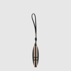 샤넬 남/녀 서프 보드 스트라이프 가죽 백참 - Chanel Unisex Surfboard Stripe Leather Bag Charm - acc8352x
